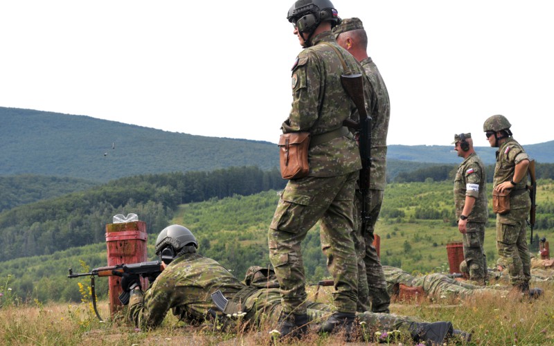 Sústredený poľný výcvik kadetov 3. a 4. ročníka - VVP Kamenica nad Cirochou, 17. 07. 2024