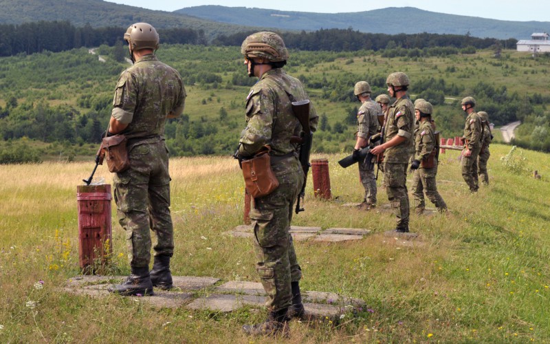Sústredený poľný výcvik kadetov 3. a 4. ročníka - VVP Kamenica nad Cirochou, 17. 07. 2024