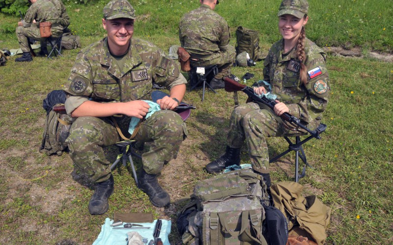 Sústredený poľný výcvik kadetov 3. a 4. ročníka - VVP Kamenica nad Cirochou, 17. 07. 2024