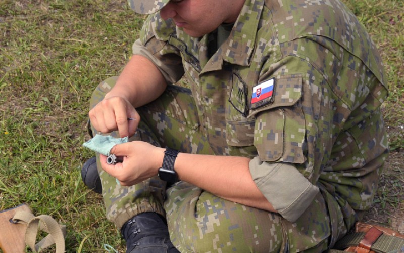 Sústredený poľný výcvik kadetov 3. a 4. ročníka - VVP Kamenica nad Cirochou, 17. 07. 2024