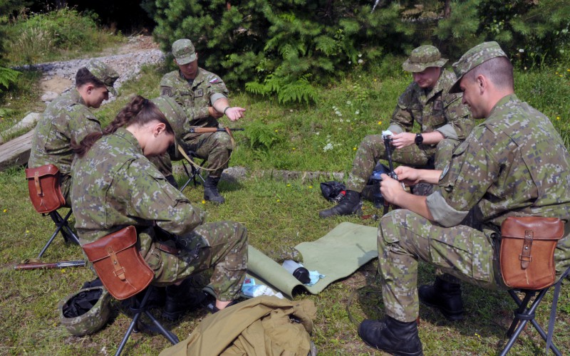 Sústredený poľný výcvik kadetov 3. a 4. ročníka - VVP Kamenica nad Cirochou, 17. 07. 2024