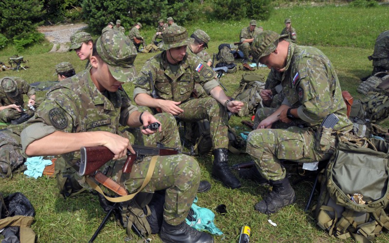 Sústredený poľný výcvik kadetov 3. a 4. ročníka - VVP Kamenica nad Cirochou, 17. 07. 2024