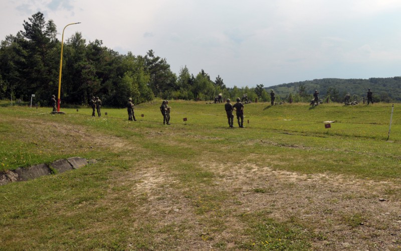 Sústredený poľný výcvik kadetov 3. a 4. ročníka - VVP Kamenica nad Cirochou, 17. 07. 2024