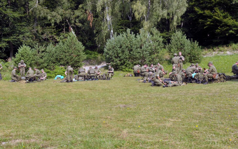 Sústredený poľný výcvik kadetov 3. a 4. ročníka - VVP Kamenica nad Cirochou, 17. 07. 2024