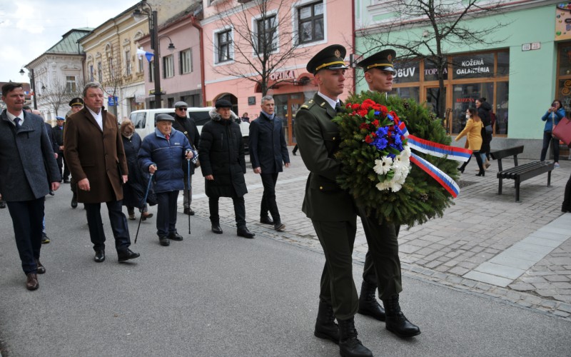 Spomienkový akt pri príležitosti 77. výročia oslobodenia mesta Liptovský Mikuláš, 04. 04. 2022