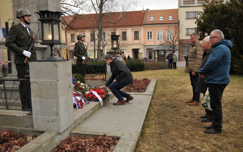 Spomienkový akt pri príležitosti 77. výročia oslobodenia mesta Liptovský Mikuláš, 04. 04. 2022