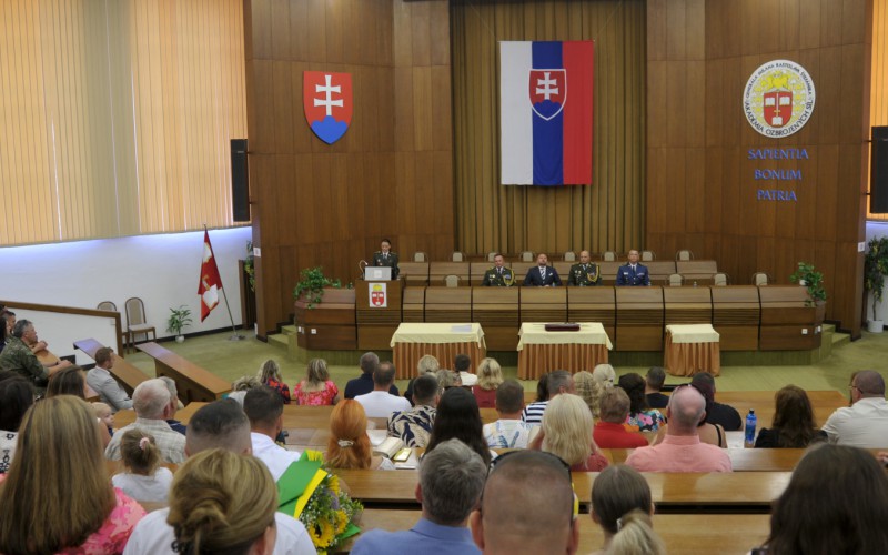 Ukončenie DKAVŠ ( Dôstojníckeho kurzu pre absolventov vysokých škôl), 19. 07. 2024