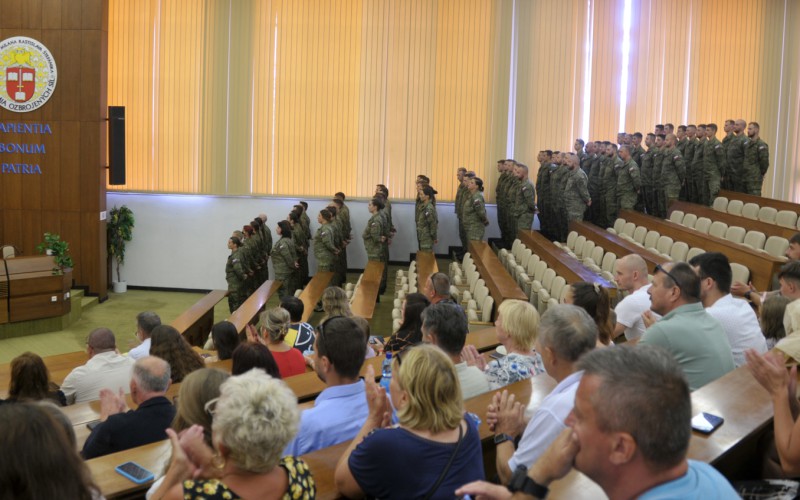 Ukončenie DKAVŠ ( Dôstojníckeho kurzu pre absolventov vysokých škôl), 19. 07. 2024