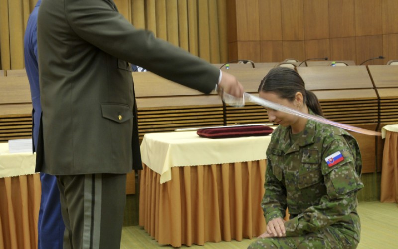 Ukončenie DKAVŠ ( Dôstojníckeho kurzu pre absolventov vysokých škôl), 19. 07. 2024