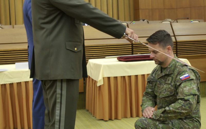 Ukončenie DKAVŠ ( Dôstojníckeho kurzu pre absolventov vysokých škôl), 19. 07. 2024