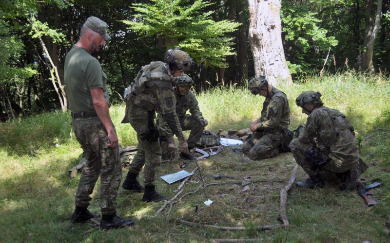 Sústredený poľný výcvik kadetov 2. a 4. ročníka - VVP Turecký vrch, 24. - 25. 07. 2024