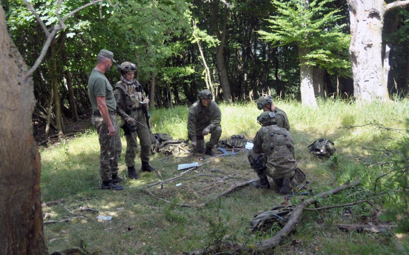 Sústredený poľný výcvik kadetov 2. a 4. ročníka - VVP Turecký vrch, 24. - 25. 07. 2024