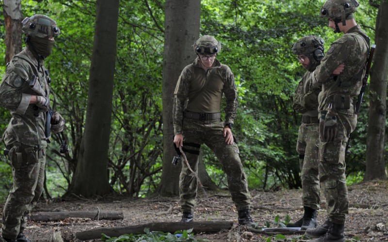 Sústredený poľný výcvik kadetov 2. a 4. ročníka - VVP Turecký vrch, 24. - 25. 07. 2024