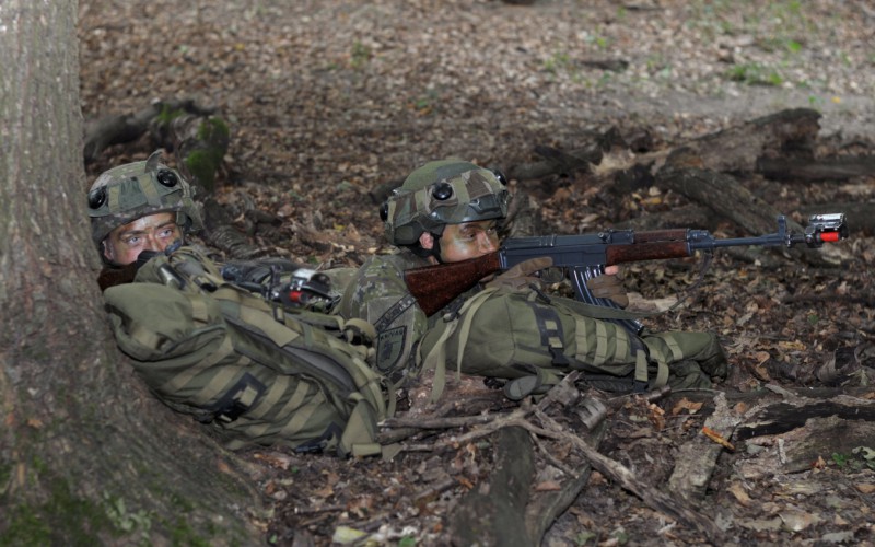 Sústredený poľný výcvik kadetov 2. a 4. ročníka - VVP Turecký vrch, 24. - 25. 07. 2024