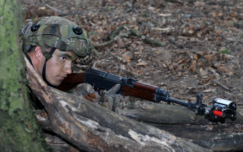 Sústredený poľný výcvik kadetov 2. a 4. ročníka - VVP Turecký vrch, 24. - 25. 07. 2024