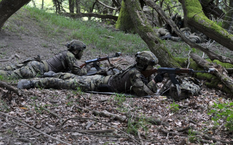 Sústredený poľný výcvik kadetov 2. a 4. ročníka - VVP Turecký vrch, 24. - 25. 07. 2024