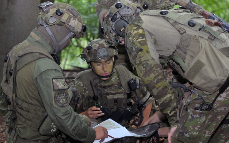 Sústredený poľný výcvik kadetov 2. a 4. ročníka - VVP Turecký vrch, 24. - 25. 07. 2024