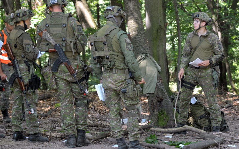 Sústredený poľný výcvik kadetov 2. a 4. ročníka - VVP Turecký vrch, 24. - 25. 07. 2024