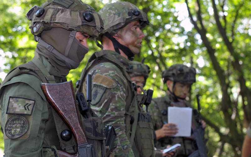 Sústredený poľný výcvik kadetov 2. a 4. ročníka - VVP Turecký vrch, 24. - 25. 07. 2024