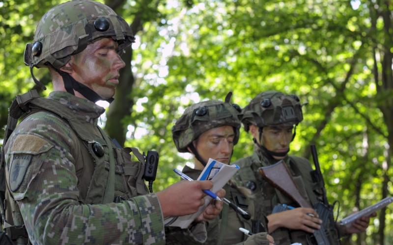 Sústredený poľný výcvik kadetov 2. a 4. ročníka - VVP Turecký vrch, 24. - 25. 07. 2024