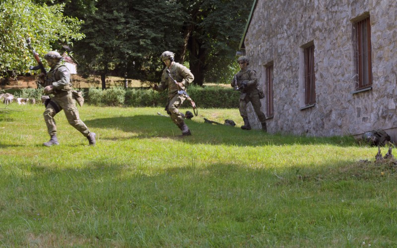 Sústredený poľný výcvik kadetov 2. a 4. ročníka - VVP Turecký vrch, 24. - 25. 07. 2024