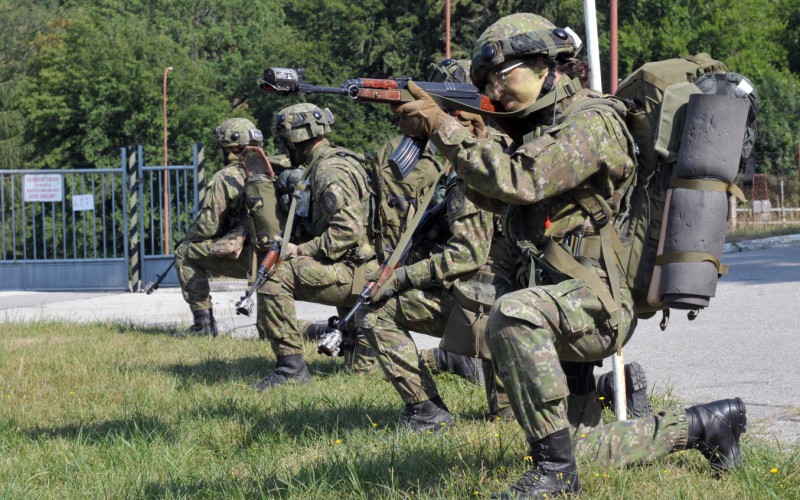 Sústredený poľný výcvik kadetov 2. a 4. ročníka - VVP Turecký vrch, 24. - 25. 07. 2024