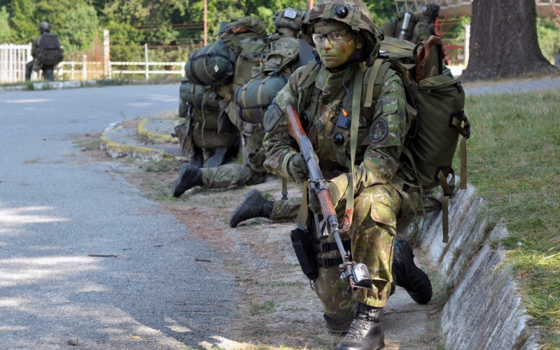 Sústredený poľný výcvik kadetov 2. a 4. ročníka - VVP Turecký vrch, 24. - 25. 07. 2024