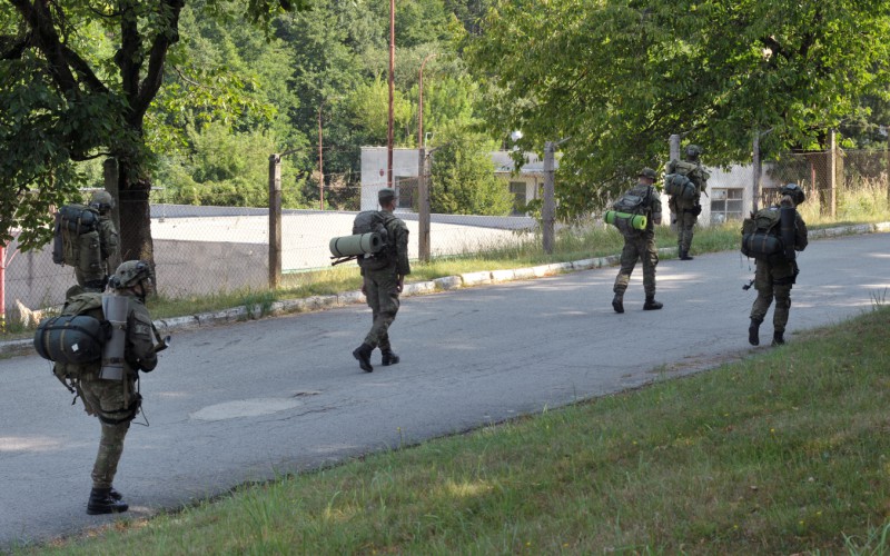 Sústredený poľný výcvik kadetov 2. a 4. ročníka - VVP Turecký vrch, 24. - 25. 07. 2024