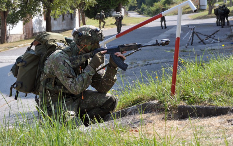Sústredený poľný výcvik kadetov 2. a 4. ročníka - VVP Turecký vrch, 24. - 25. 07. 2024