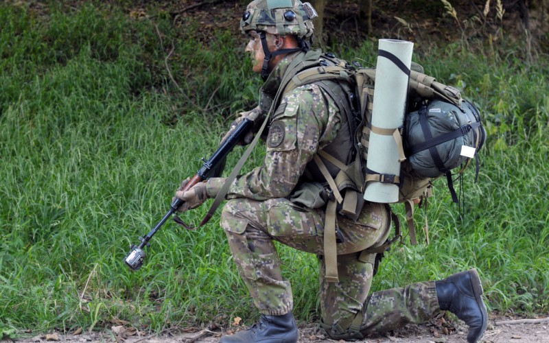 Sústredený poľný výcvik kadetov 2. a 4. ročníka - VVP Turecký vrch, 24. - 25. 07. 2024