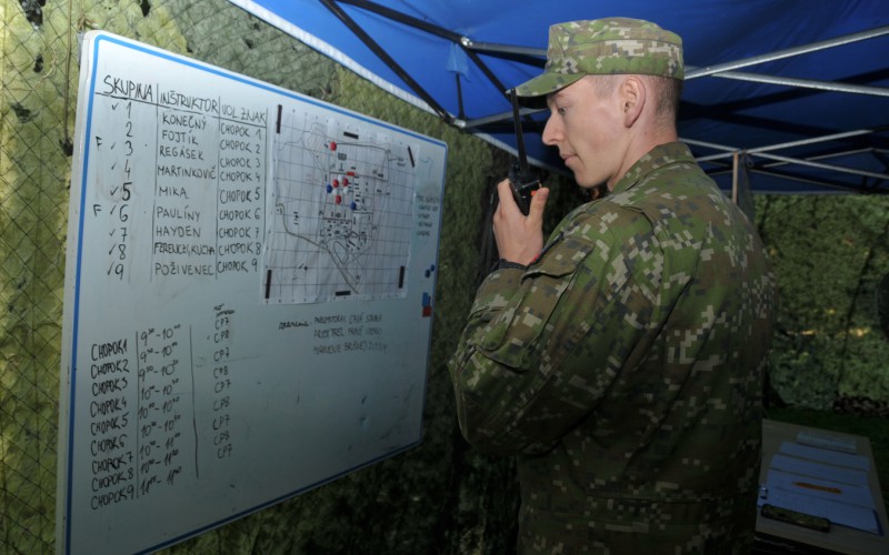 Sústredený poľný výcvik kadetov 1. a 4. ročníka - VVP Mokraď, 26. 07. 2024