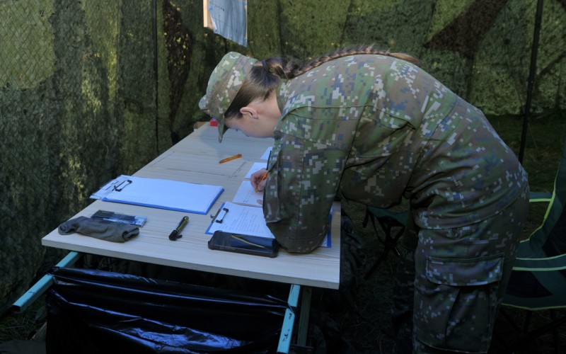 Sústredený poľný výcvik kadetov 1. a 4. ročníka - VVP Mokraď, 26. 07. 2024