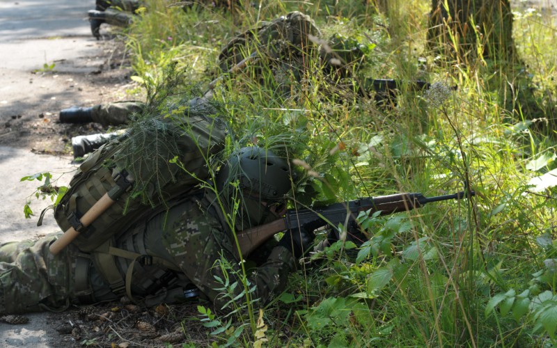 Sústredený poľný výcvik kadetov 1. a 4. ročníka - VVP Mokraď, 26. 07. 2024