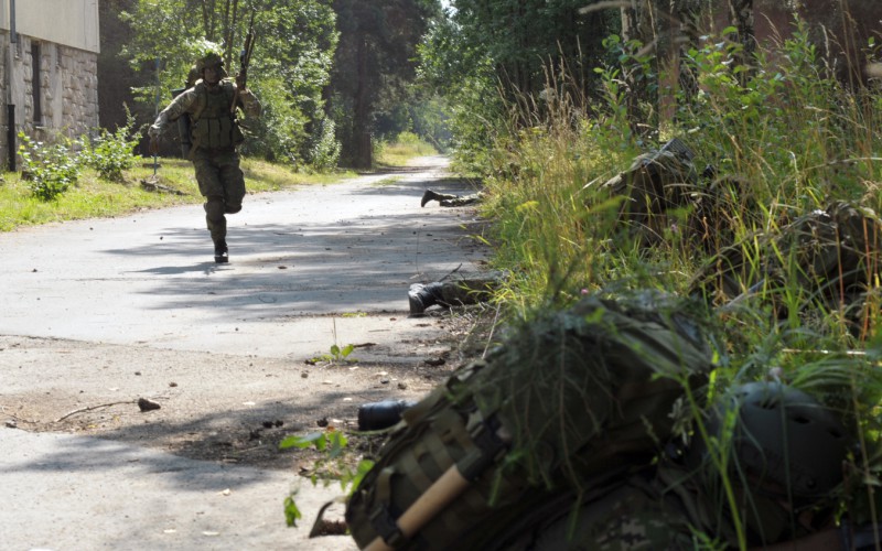 Sústredený poľný výcvik kadetov 1. a 4. ročníka - VVP Mokraď, 26. 07. 2024