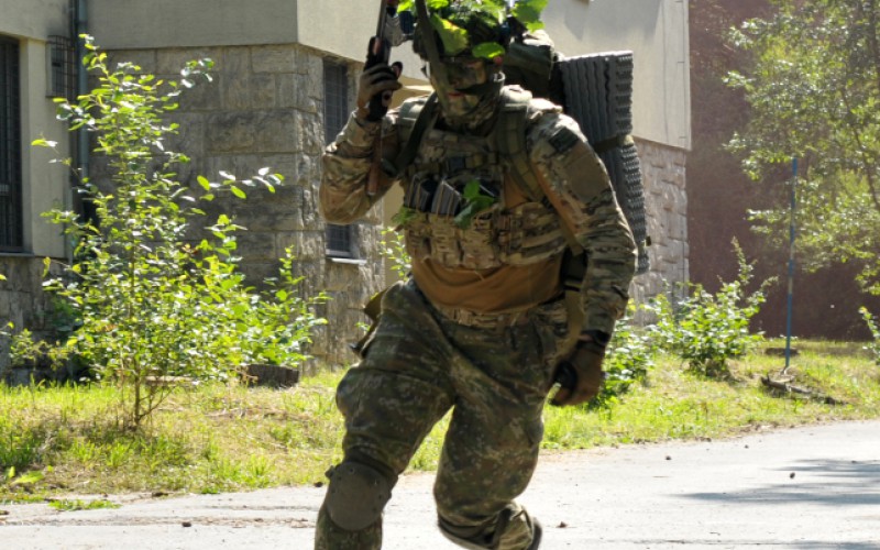 Sústredený poľný výcvik kadetov 1. a 4. ročníka - VVP Mokraď, 26. 07. 2024