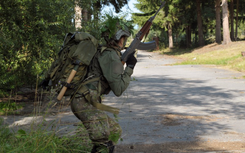 Sústredený poľný výcvik kadetov 1. a 4. ročníka - VVP Mokraď, 26. 07. 2024