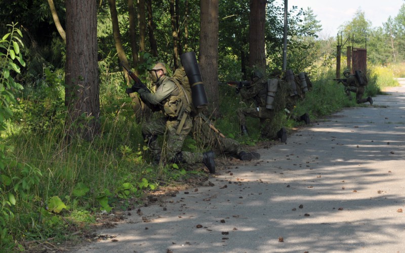 Sústredený poľný výcvik kadetov 1. a 4. ročníka - VVP Mokraď, 26. 07. 2024