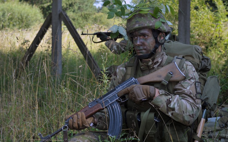 Sústredený poľný výcvik kadetov 1. a 4. ročníka - VVP Mokraď, 26. 07. 2024