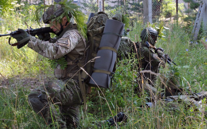 Sústredený poľný výcvik kadetov 1. a 4. ročníka - VVP Mokraď, 26. 07. 2024