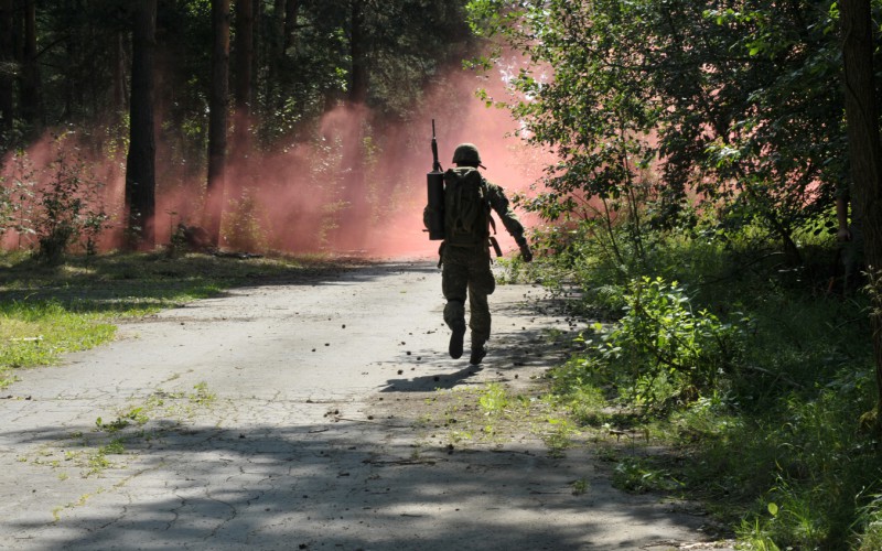 Sústredený poľný výcvik kadetov 1. a 4. ročníka - VVP Mokraď, 26. 07. 2024
