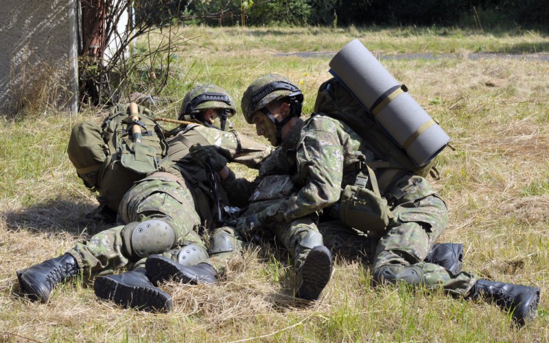 Sústredený poľný výcvik kadetov 1. a 4. ročníka - VVP Mokraď, 26. 07. 2024