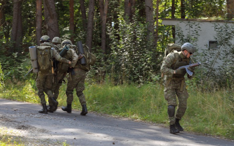 Sústredený poľný výcvik kadetov 1. a 4. ročníka - VVP Mokraď, 26. 07. 2024