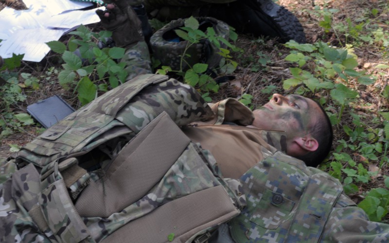 Sústredený poľný výcvik kadetov 1. a 4. ročníka - VVP Mokraď, 26. 07. 2024