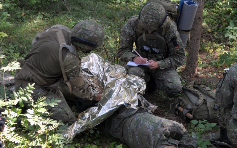 Sústredený poľný výcvik kadetov 1. a 4. ročníka - VVP Mokraď, 26. 07. 2024