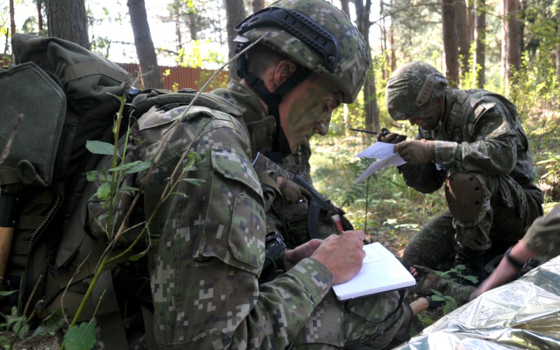 Sústredený poľný výcvik kadetov 1. a 4. ročníka - VVP Mokraď, 26. 07. 2024