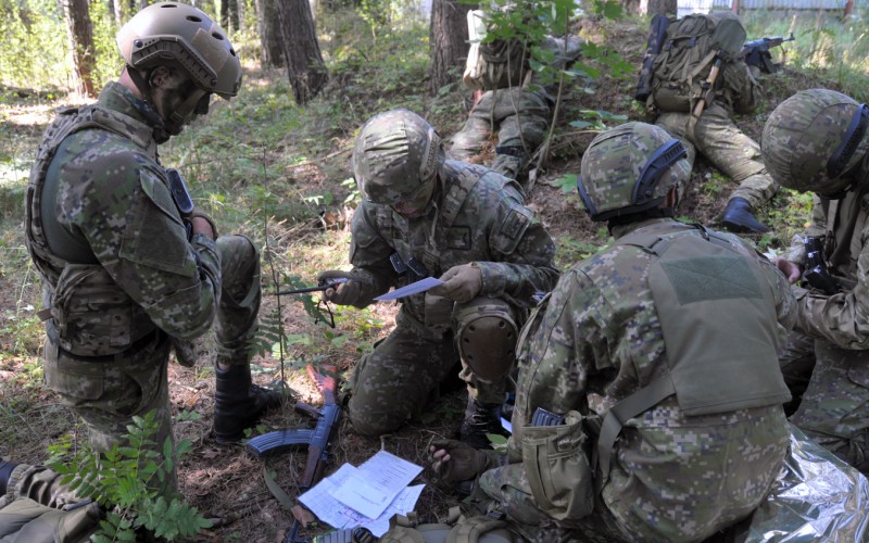 Sústredený poľný výcvik kadetov 1. a 4. ročníka - VVP Mokraď, 26. 07. 2024