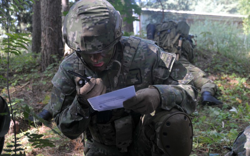 Sústredený poľný výcvik kadetov 1. a 4. ročníka - VVP Mokraď, 26. 07. 2024