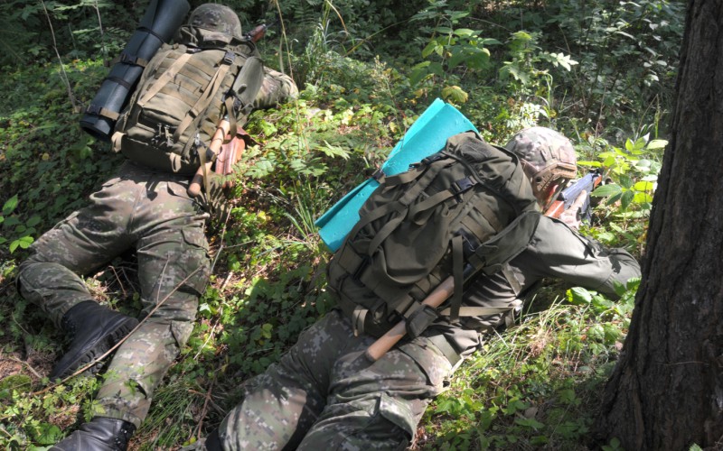 Sústredený poľný výcvik kadetov 1. a 4. ročníka - VVP Mokraď, 26. 07. 2024