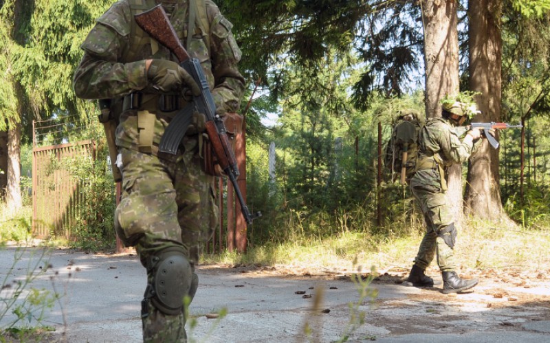 Sústredený poľný výcvik kadetov 1. a 4. ročníka - VVP Mokraď, 26. 07. 2024