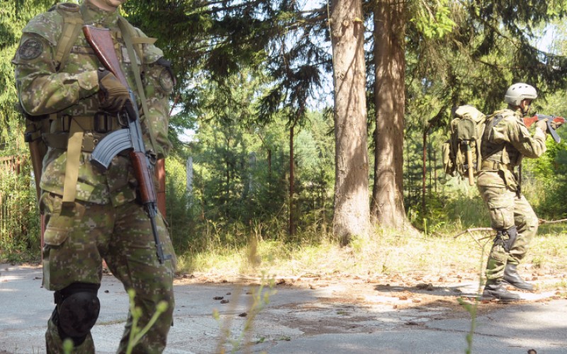 Sústredený poľný výcvik kadetov 1. a 4. ročníka - VVP Mokraď, 26. 07. 2024